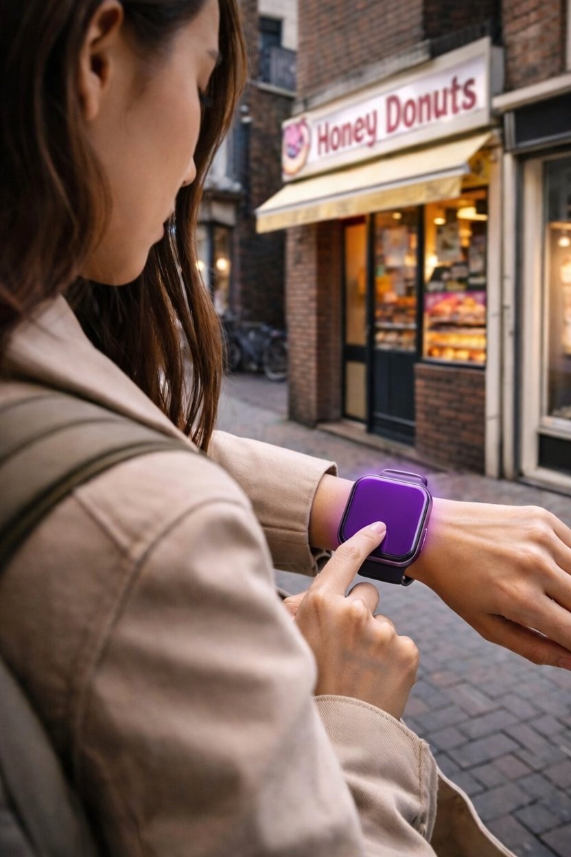 Infrastructure tagging of a small donut shop before navigation